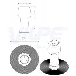 VILPE® Alipai 110 deflektorius