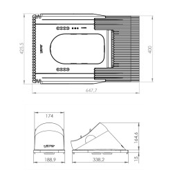 VILPE® Unitile praėjimo elementas RR23