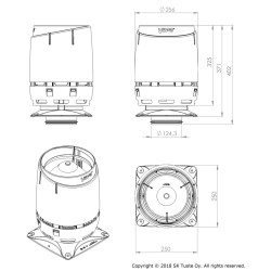 VILPE® FLOW 125S 250x250 RR23