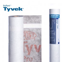 Tyvek pro difuzinė plėvelė su lipniu kraštu